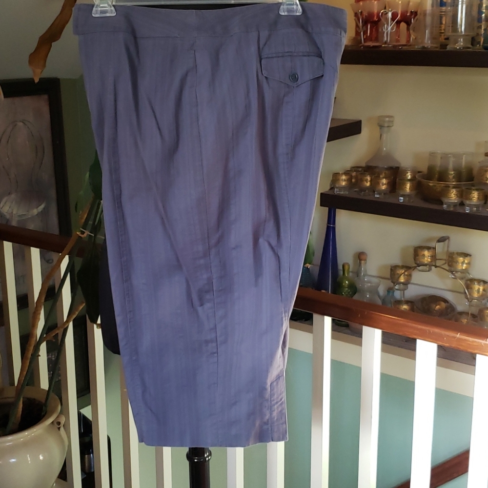 Nine West Womens Gray Capris